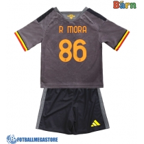 Fotballdrakt Barn AS Roma Rodrigo Mora #86 Tredjedraktsett 2026-27 Kortermet (+ Korte bukser)